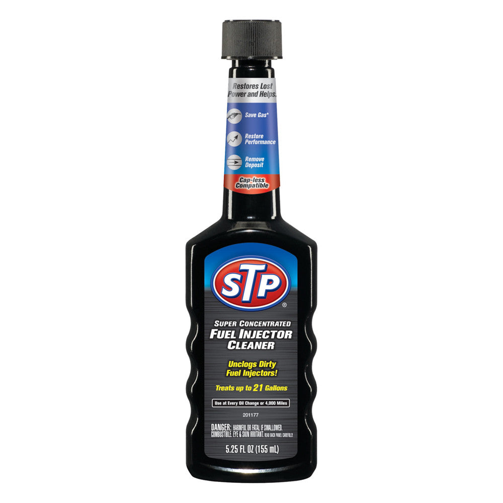 STP Super Concentrated Fuel Injector Cleaner, 5.25 Oz